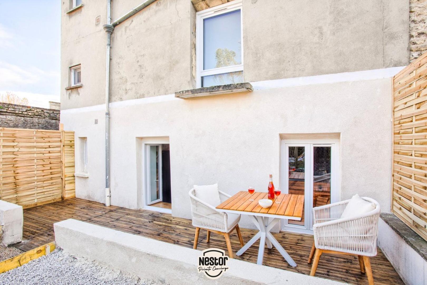 Ferienwohnung La Casa Valens - Petanque, Convivial & Atypique Caen Exterior foto